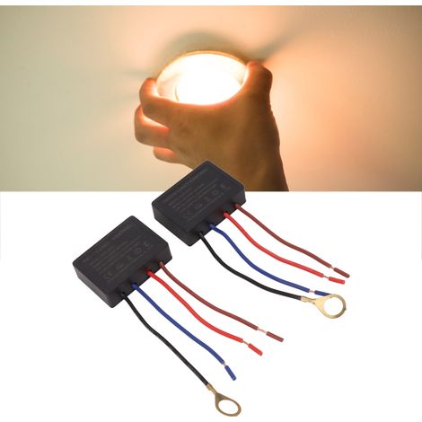 [Steuermodul] KSY 413A 3-Funktions-Kontaktlichtregler für 3W-25W LED-Lampen oder 20-100V Glühlampen, ABS (1/5)