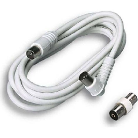 5,0 x PROLUNGA COASSIALE TV + ADATTATORE FME