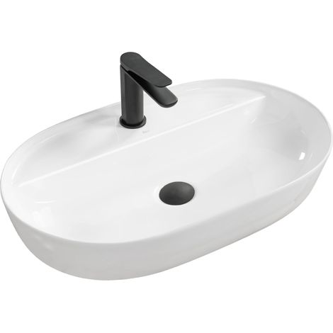 REA AUFSATZWASCHBECKEN AURA WEIß