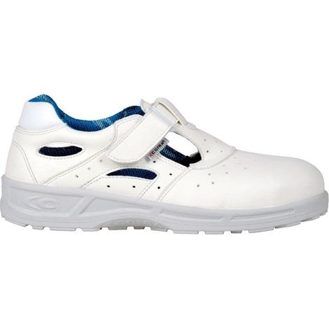 Sandali Antinfortunistici Bianchi da Lavoro Cofra Taila S1 Bianco/Panna 38