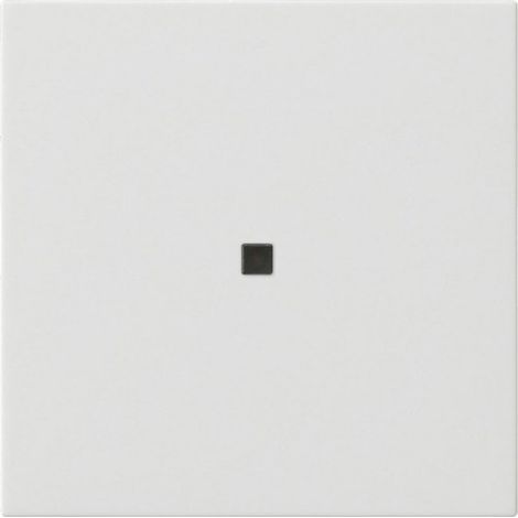 Gira RF Enjoliveur de commande 1f KNX System 55 Blanc pur [510403], 5104 03