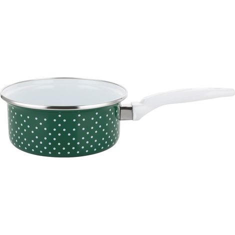 Kochtopf Emaille Pleszew Retro 16 cm 1,3 l Induktion