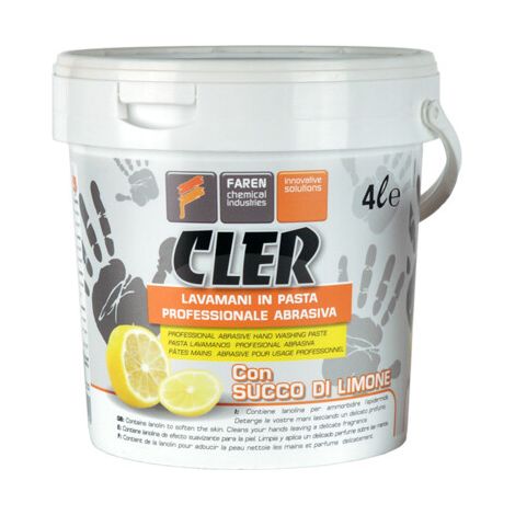 PASTA LIMPIAMANOS "CLER" 4 kg