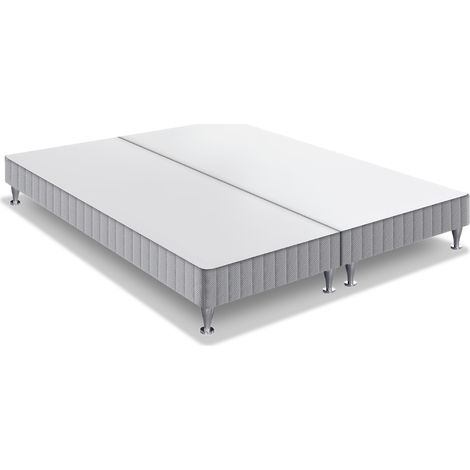 Sommier tapissier à lattes Airsom avec 4 pieds, 2x90x200 (1/4)