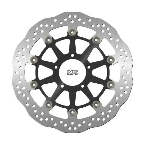 Disco de freno delantero NG Wave de aluminio de 320 mm para Ducati 848/959/S4R