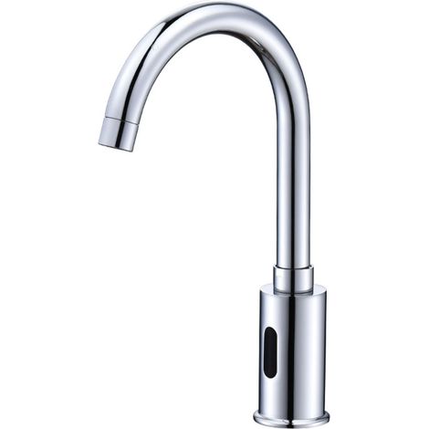 Robinet À Induction Automatique - Sortie D'eau Chaude Et Froide Par Capteur Infrarouge - Pour Lavabo Cuisine Ou Salle De Bains - 1 Pièce (1/5)