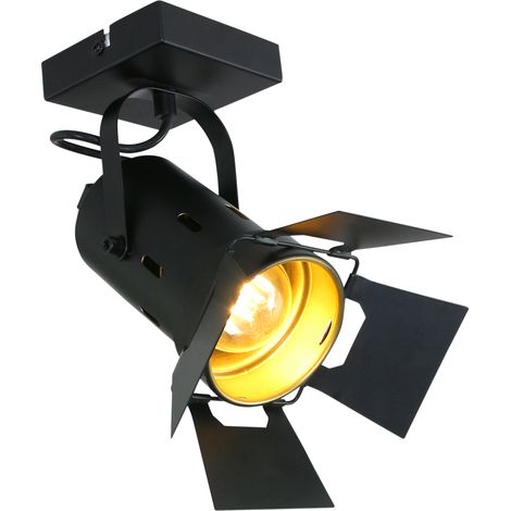 Mexlite - faretto - Carree - nero - metallo - faretto a (1/4)