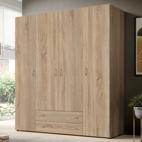 Armoire Base  160 x 52 x 177 cm  Wotan Oak design