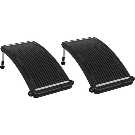 Maison Exclusive - Gebogene Solar-Heizpaneele für Pool 2 Stk. 110