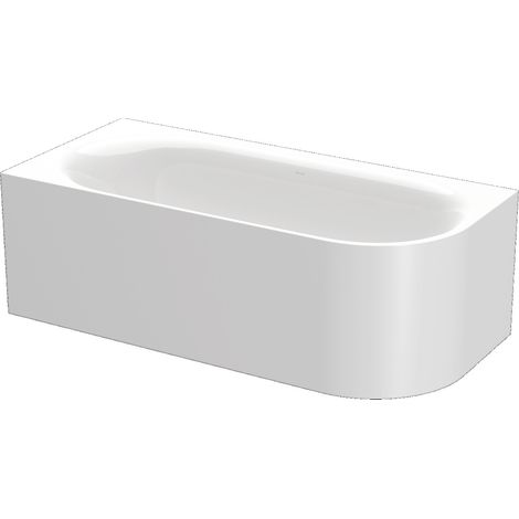 BetteLux Oval IV Silhouette esquina bañera 175x80x45cm, 2