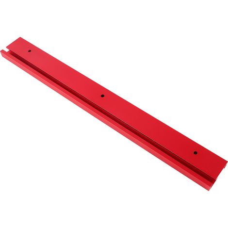 45er-Typ Holzbearbeitungsrutsche Aluminiumlegierung Führungsschiene Schiebegriff Tischkreissäge Vorrichtung Schlitzteile 400 mm (1/5)