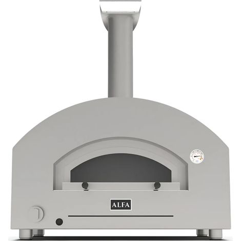 Forno per Pizza a Gas GPL da Esterno 2 Pizze 70x40 cm Acciaio Forninox™