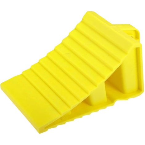 Cale de roue de voiture antidérapante, base triangulaire portable pour camping-car ou voiture (1/5)