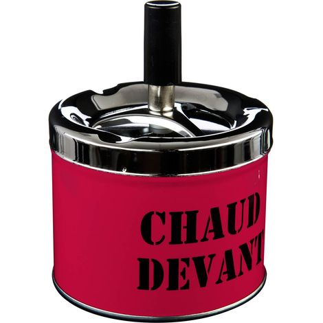 Cendrier Aaron D.9,5cm métal - Atmosphera créateur d'intérieur