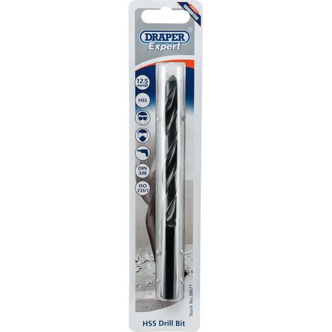 Draper Expert 12.5mm HSS Drill (38671) (1/5)