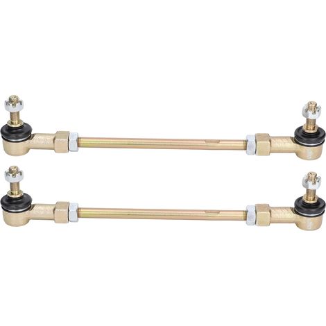 Jeu de 2 tirants métalliques anti-rouille compatibles TRX250X FOURTRAX 250X 1987-1988, remplacement robuste pour suspension, direction précise. (1/5)