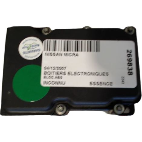 [PRODUIT D'OCCASION] Unite Hydraulique Abs NISSAN Micra ♻️ Ref Oe. 80micra26p - Garantie à vie (1/5)