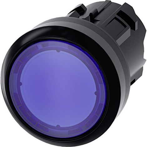 Interruttore Siemens 3su1001-0aa50-0aa0 illuminato piatto 22 mm