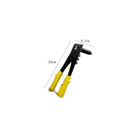 Pince à rivets standard 240 mm jaune (1/2)