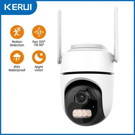 Caméra IP WiFi extérieure avec suivi automatique IA pour la sécurité de votre domicile (1/5)