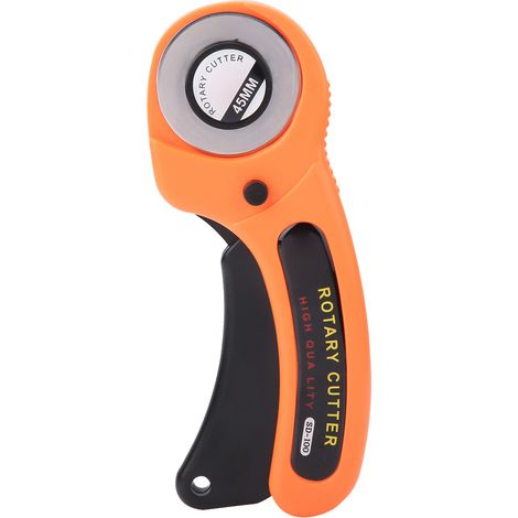 Cutter rotatif 45mm premium pour couture, patchwork et coupe de tissu, outil artisanal de précision (1/5)
