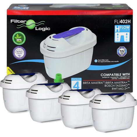 4X Cartouche filtrante Compatible avec Brita Maxtra+ (1/5)