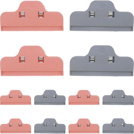 Ensemble de 12 clips fermeture pour sacs en plastique (1/5)