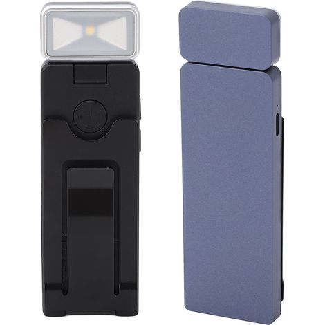 Lampe de lecture USB pliable, rechargeable et portable avec marque-page intégré pour la maison (1/5)