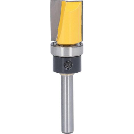Fraise à affleurer en acier 45 haute dureté avec revêtement PTFE pour tiroirs