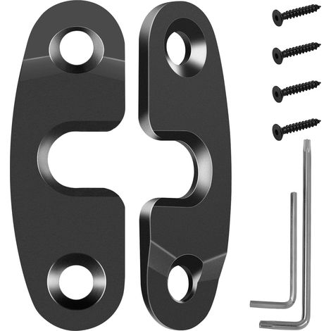 Compatible avec les clips et crochets de pare-soleil pour Jeep Wrangler JK, JL et JT (1/4)