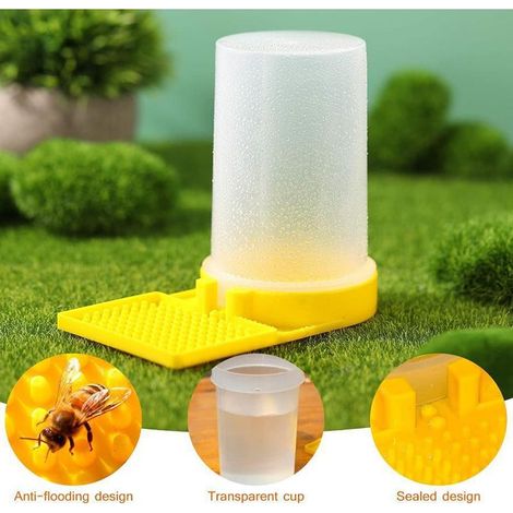 Distributeur de Nectar et Fontaine à Eau pour Jardin - Abreuvoir pour Abeilles, Oiseaux Sauvages et Papillons Pour la Biodiversité (1/5)
