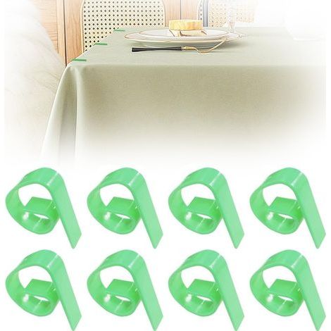 8 Pièces Pince Nappe, Pince Nappe Exterieur, Pince Nappe Table De Jardin, Pince Nappe Table Epaisse, Pince Nappe Table (1/5)