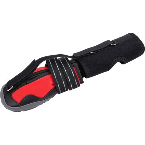 Sangle pour chien sur l'orthèse de pied tombant, soulevez en toute sécurité les orteils, attelles de jambe de botte anti-abrasion pour améliorer la démarche de marche chez les chiens L. (1/5)