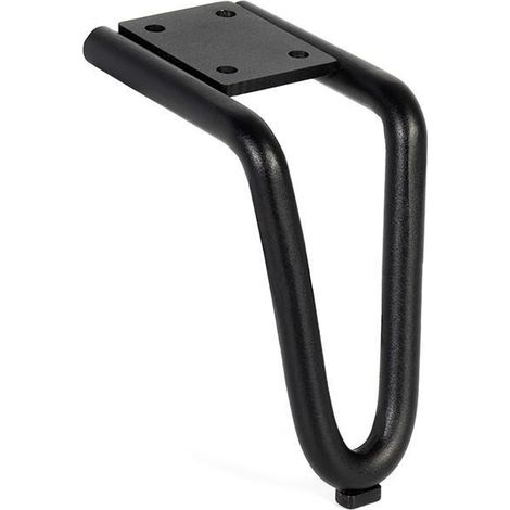 pata metálica victoria h100/h120 acabado negro mate altura (h) 120 (1/2)