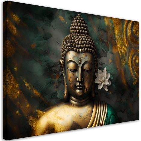 Canvas print, Buddha Zen Abstraction - 120x80 (1/5)