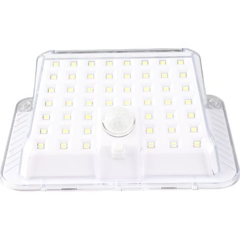 Ortviai Applique Solaire Extérieure avec Détecteur de Mouvement, Étanche IP65, 90 LED, Blanc Froid 6500K (1/5)