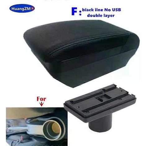 Boîte de rangement pour accoudoir de Seat Ibiza 6J et 6L (2010-2019) - Accessoire auto dédié (1/5)