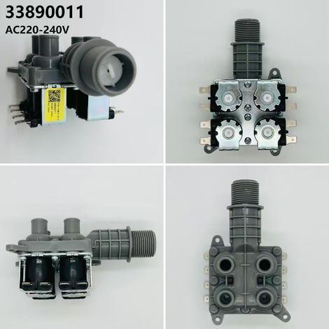 Water inlet solenoid valve for washing machine AC220-240V, water filling solenoid valve FV8-108V1/WC (direct sale)