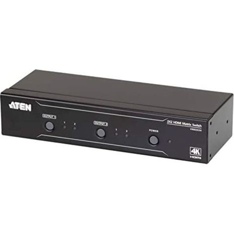 Conmutador matricial ATEN VM0202H-AT-G Conmutador matricial AV (1/5)