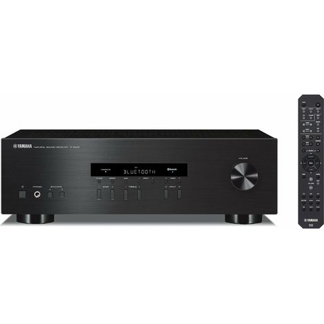 Amplificador sintonizador Hi-Fi YAMAHA R-S202D BL - 2 x 100 W - Sintonizador DAB+ - Bluetooth - Altavoces A/B (1/2)