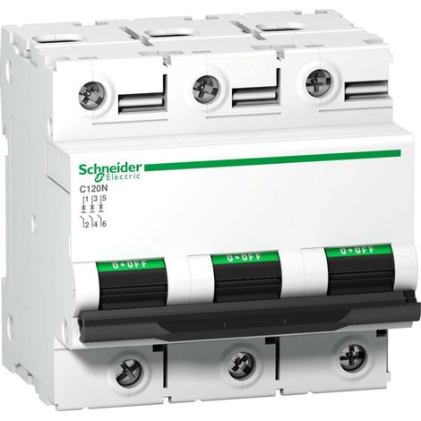 Leistungsschalter Schneider Electric c120n 100 A 3-polig