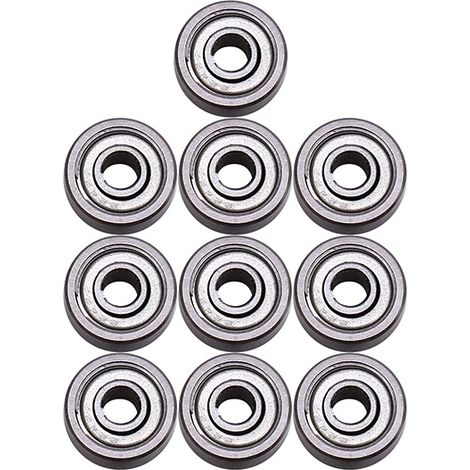 10Pcs/Lot 624ZZ Deep Groove Ball Bearings Miniature Rubber Sealed Metal