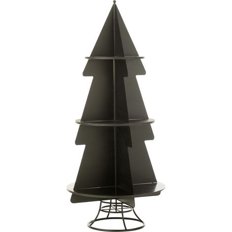 Étagère Sapin 3 Niveaux "Xmas" 170cm Noir (1/5)