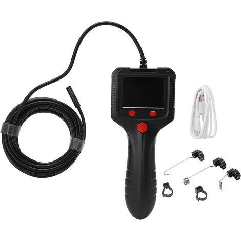 Endoscope Industriel IP67 Étanche avec Écran LCD IPS 2,4 Pouces et 6 LED pour Inspection Haute Définition (1/5)