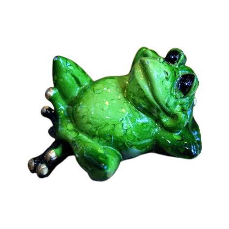 Figur eines liegenden Frosches (1/4)