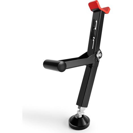 Bequille Moto,Universelle pour Motos Tout-Terrain et Double Sport-Rouge Support Levage Roue Moto,Portable Bequille Atelier Moto Accessoires Moto Support Nettoyage Roue Moto (1/5)