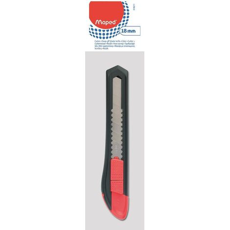 Maped 018211 Taglierino Nero, Argento Coltello a lama pieghevole