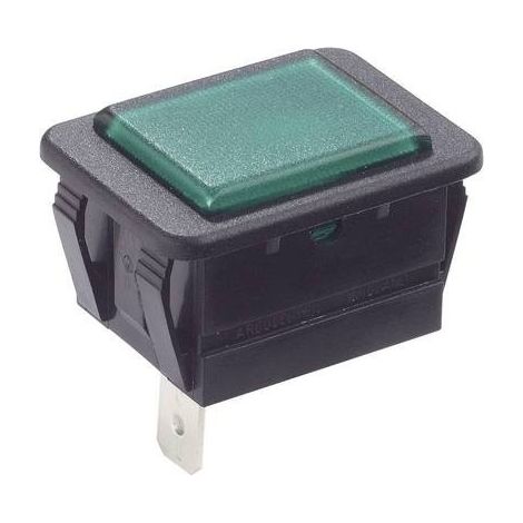 Arcolectric (Bulgin Ltd.) C0480ABNAC Indicatore ottico Verde, Nero 1 pz.