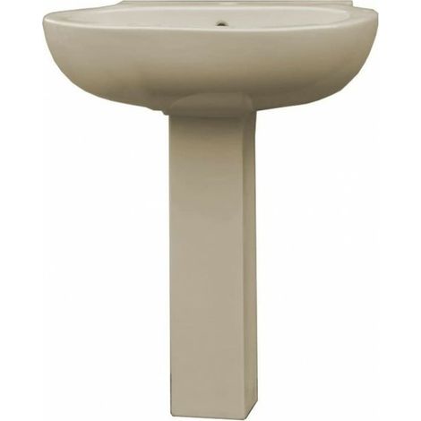 LAVABO LINDA 65 CHAMPAGNE SENZA COLONNA - IDEAL STANDARD