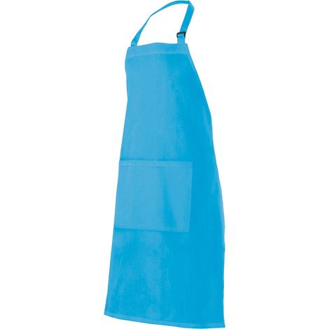 Delantal Peto Con Bolsillo TURQUESA CLARO U